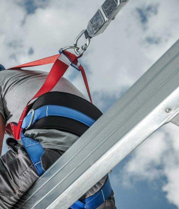 Safety Harness Absorbing Lanyard